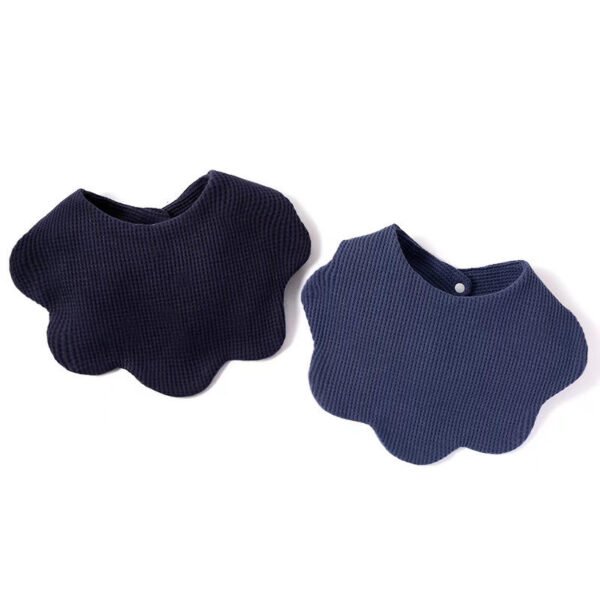 SKU_01_SKU-01_Dark_Blue+Blue_Grey Pet Drool Bib 2-Piece Set