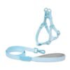 SKU_01_蓝色 PVC Waterproof Dog Harness Set