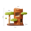 SKU_02_M 3-Level Solid Wood Cat Tree