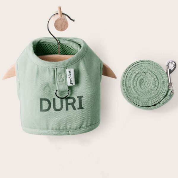 SKU_04_Sage_Green Breathable No-Pull Pet Harness & Leash Set