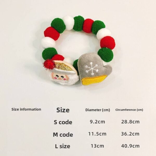 Christmas Reindeer Fur Ball Bow