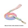 Braided Leather Dog Leash