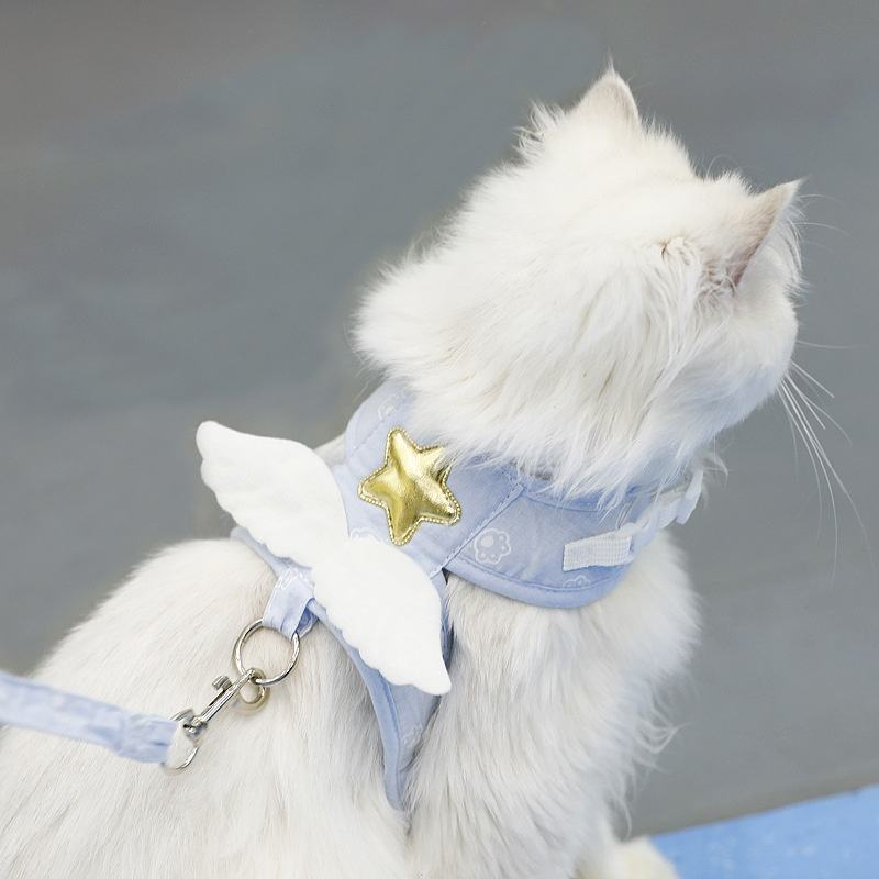 angel wing cat harness