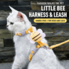 主图_01 Adjustable H-Shape Cat Harness and Leash Set