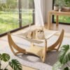 主图_01 Plush Pet Bed for Cats & Dogs – Soft Elastic Cushion Nest