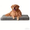 Orthopedic Dog Bed for Large Dogs – Supportive Memory Foam Pet Bed