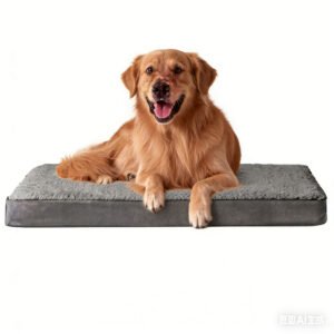 Orthopedic Dog Bed for Large Dogs – Supportive Memory Foam Pet Bed