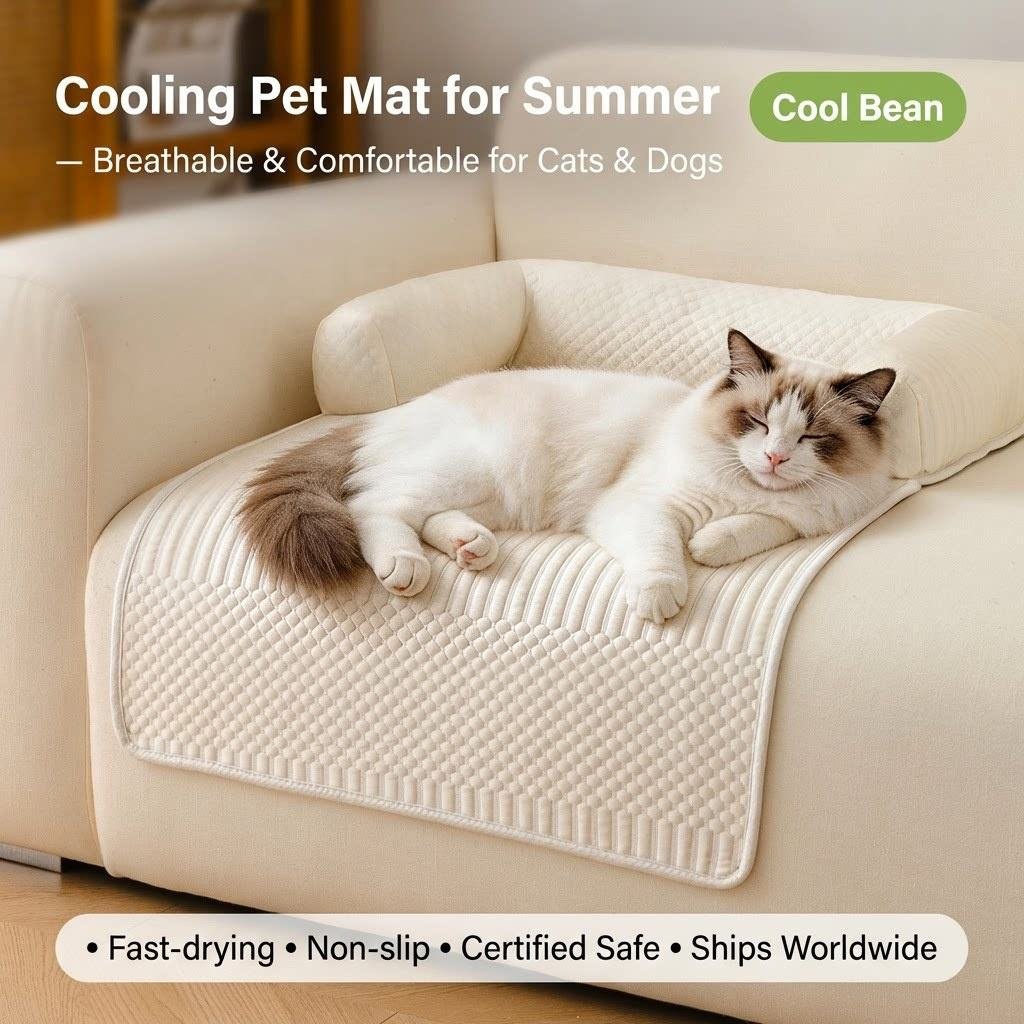 Cooling Pet Mat for Dogs & Cats