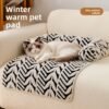 Thick Pet Bed Cushion for Dogs & Cats – Soft Sofa-Style Sleeping Mat