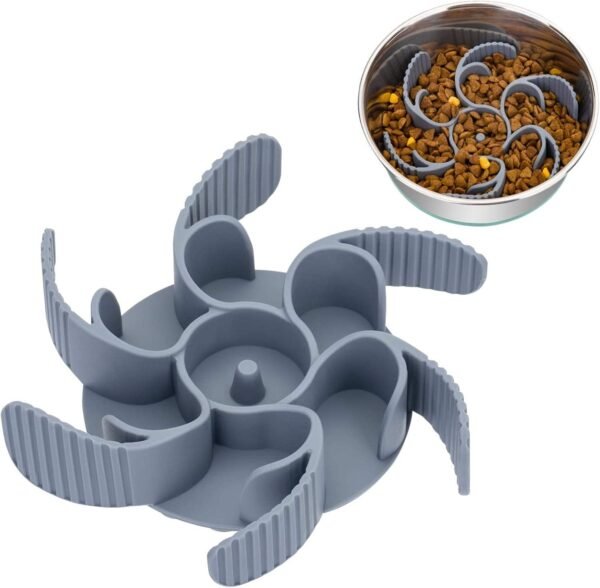 主图_01 Slow Feeder Dog Bowl – Firm Anti-Gulping Food Bowl for Dogs