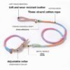 Braided Leather Dog Leash