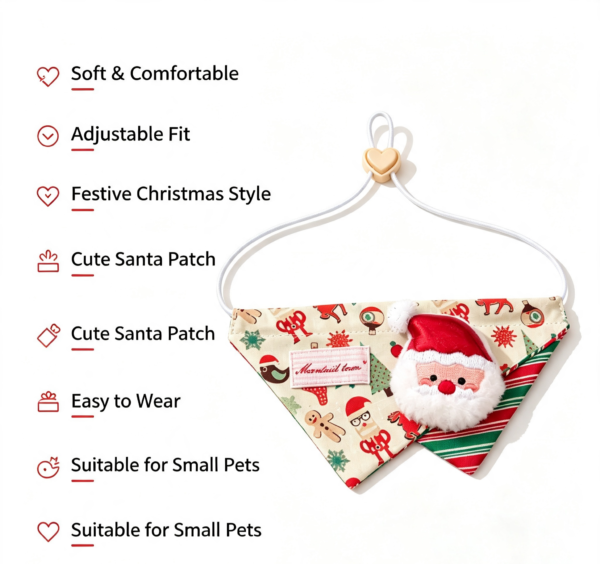 Christmas pet outfit