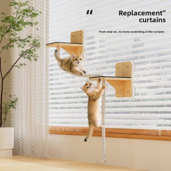 Space Capsule Cat House – Modern Enclosed Cat Bed with Viewing Window