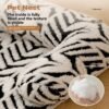 Thick Pet Bed Cushion for Dogs & Cats – Soft Sofa-Style Sleeping Mat