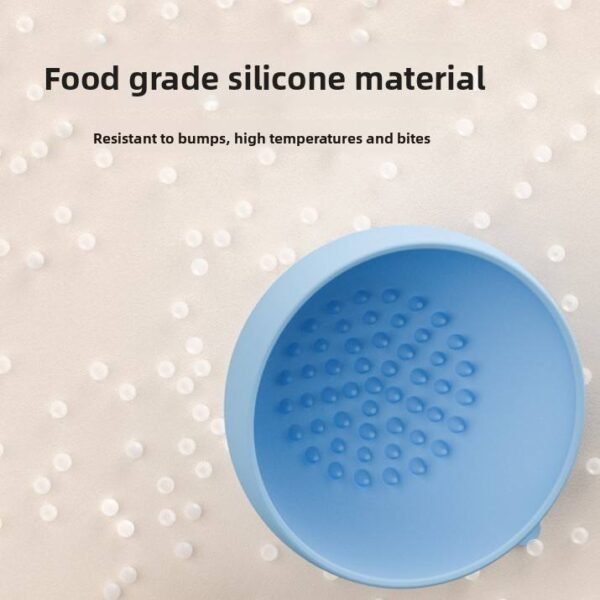 Silicone Slow Feeding Pet Bowl