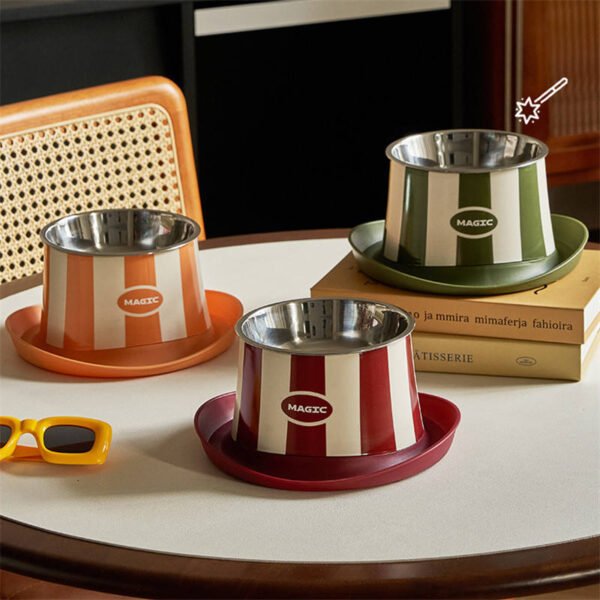 Elevated Stainless Steel Pet Bowl