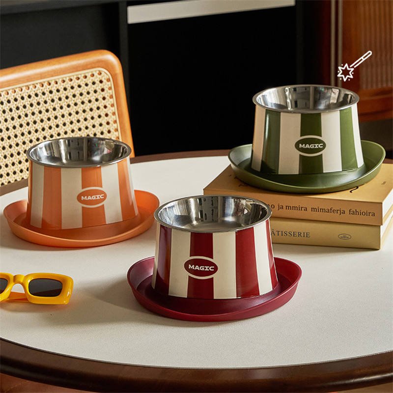 Elevated Stainless Steel Pet Bowl