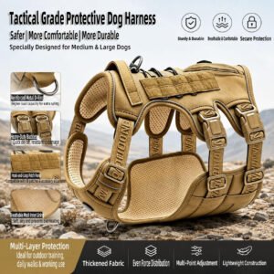 Heavy Duty No-Pull Dog Harness for Large Dogs