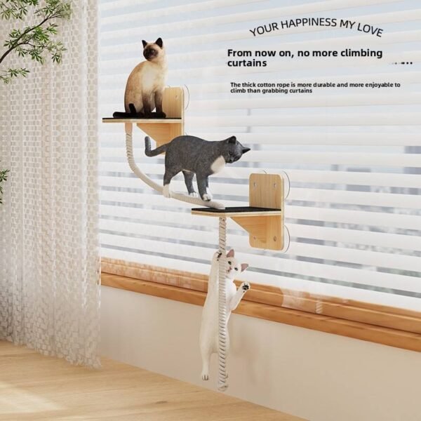 Space Capsule Cat House – Modern Enclosed Cat Bed with Viewing Window