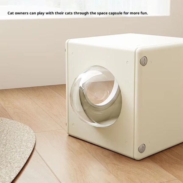 Eco Cat Claw Villa – Enclosed Cat Scratcher & Play Hideaway