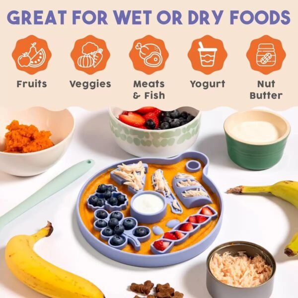 Food Grade Silicone Pet Lick Mat– Reusable Pet Treat Mat