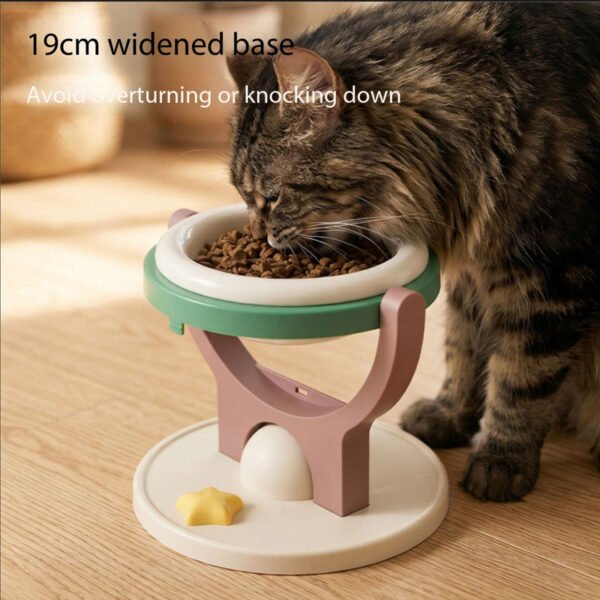 主图_03 Wall-Mounted Stainless Steel Pet Food Bowl