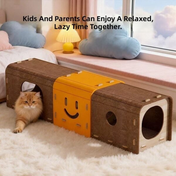 Modern Cat Climbing & Resting Tower – Multi-Activity Indoor Cat Furniture