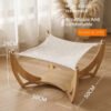 主图_04 Plush Pet Bed for Cats & Dogs – Soft Elastic Cushion Nest