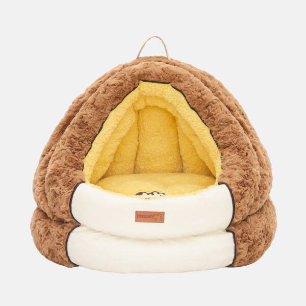 Donut Dog Bed – Round Calming Plush Bed for Dogs & Cats