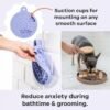 Food Grade Silicone Pet Lick Mat– Reusable Pet Treat Mat