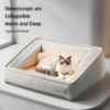 Luxury Memory Foam Pet Bed – Supportive Dog & Cat Mattress for Restful Sleep