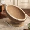 Large‑sized recycled‑paper cat scratcher