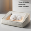 Luxury Memory Foam Pet Bed – Supportive Dog & Cat Mattress for Restful Sleep