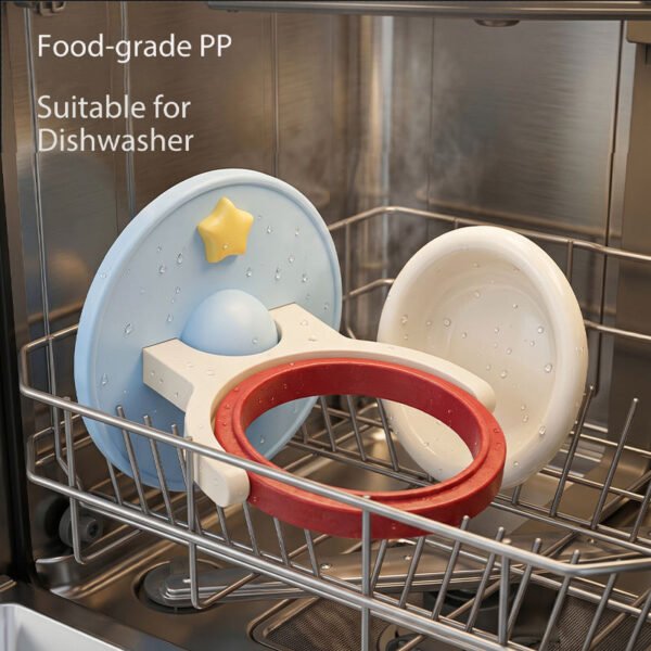 主图_05 Wall-Mounted Stainless Steel Pet Food Bowl