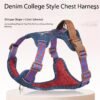 Adjustable Anti-Escape Nylon Harness for Small & Medium Dogs