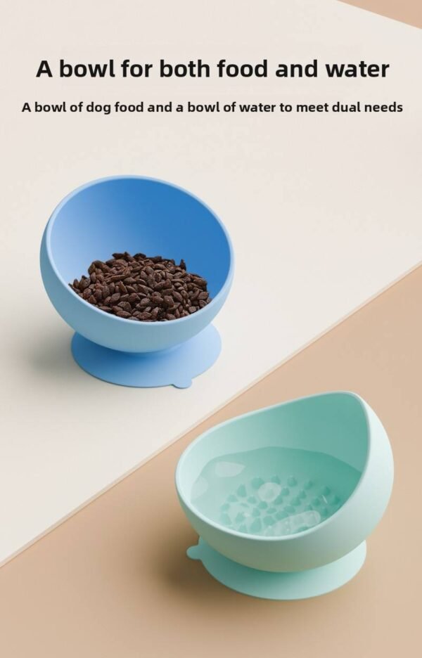 Silicone Slow Feeding Pet Bowl