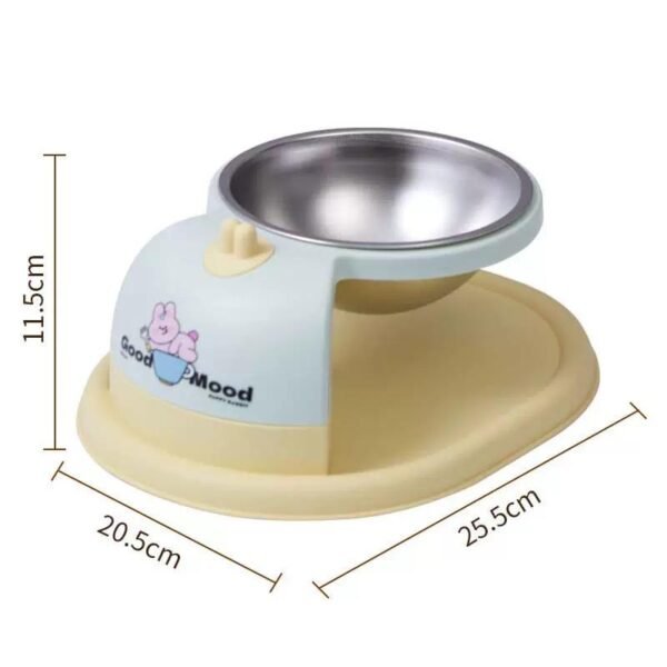 Double Bowl Neck-Protecting Pet Feeder