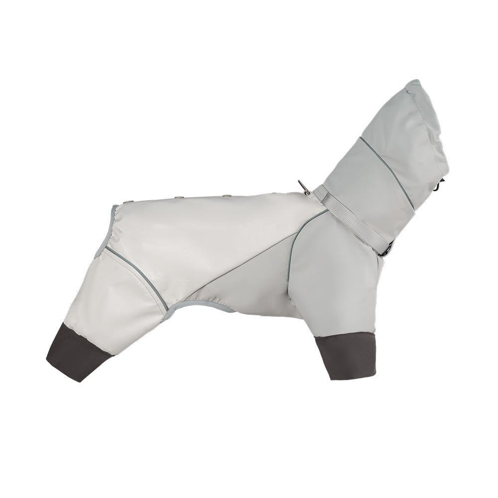 Fully Enclosed Four-Leg Dog Rain Suit