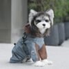 主图_01 Adjustable Four-Leg Dog Raincoat
