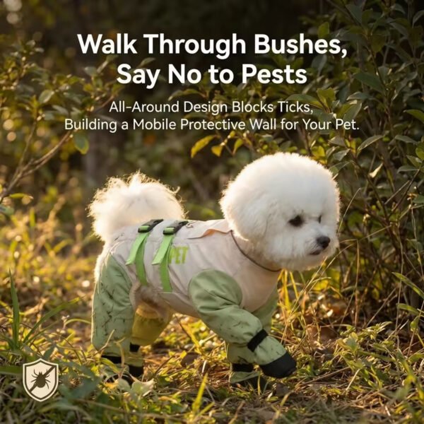 Waterproof Dirt-Resistant Full-Coverage Dog Coat