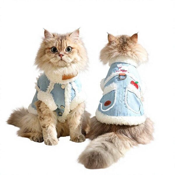 Stylish Denim Pet Clothes