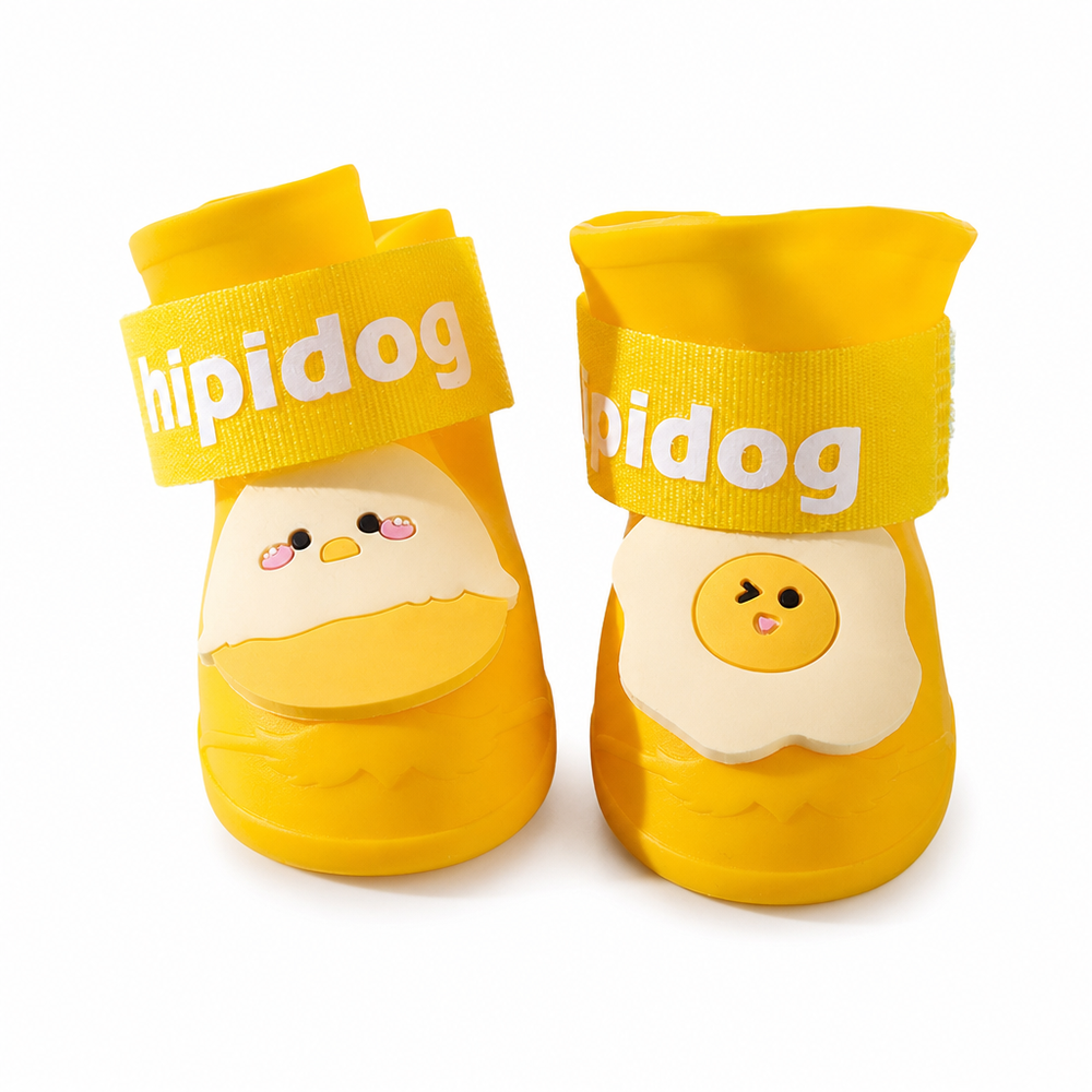 Waterproof Silicone Dog Rain Boots
