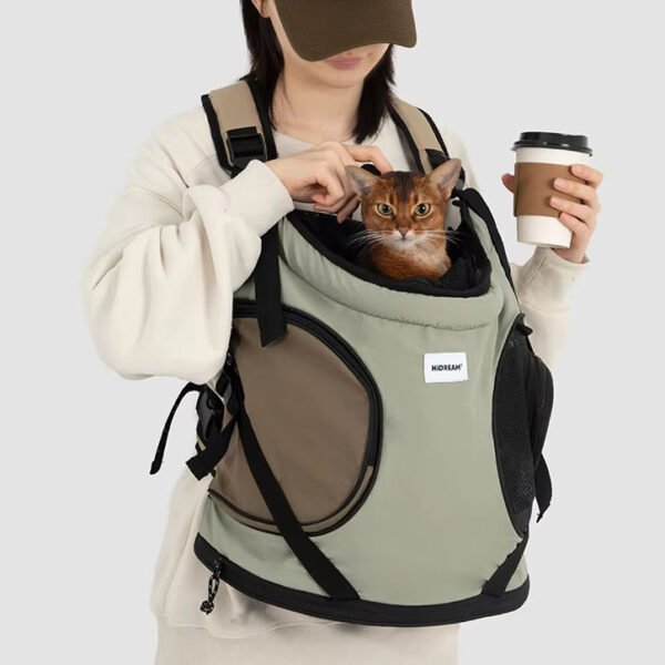 Double-Shoulder Pet Carrier Backpack