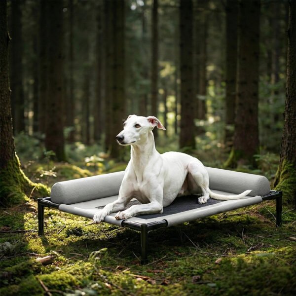 主图_01 Modern Luxury Large Moisture-Resistant Breathable Pet Bed