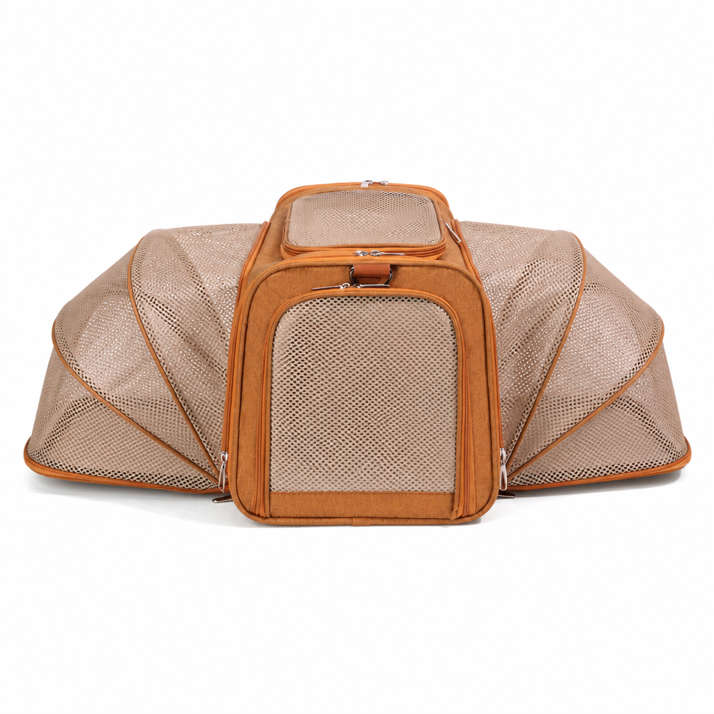 Double Expansion Foldable Breathable Carrier-Cat Carrier Bags & Backpacks