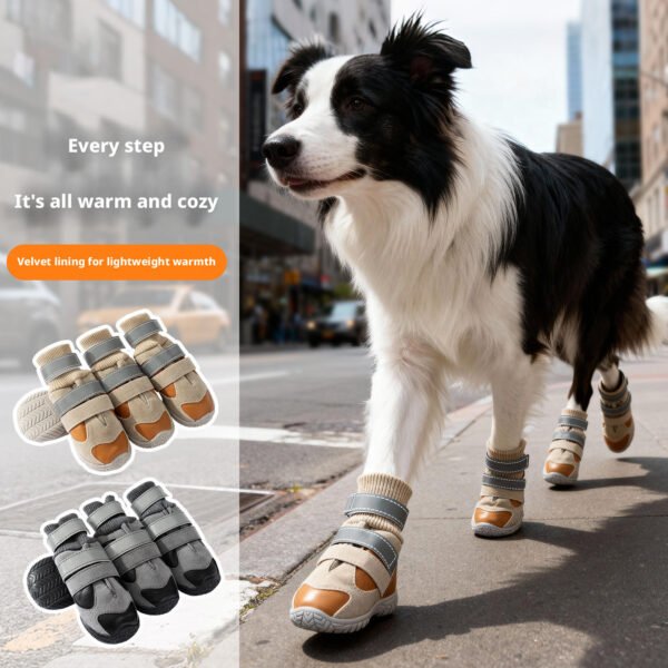 主图_02 Eco-Friendly Waterproof Dog Shoes
