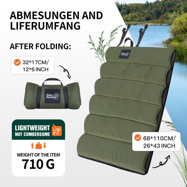 Portable Foldable Waterproof Outdoor Pet Mat