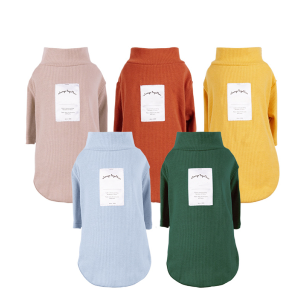 Multicolor Printed Winter Dog Clothing