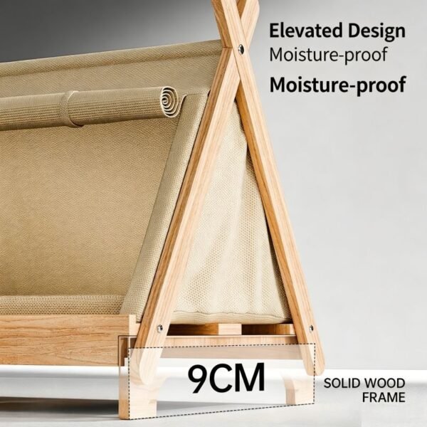 Modern Solid Enclosed All-Season Pet Bed