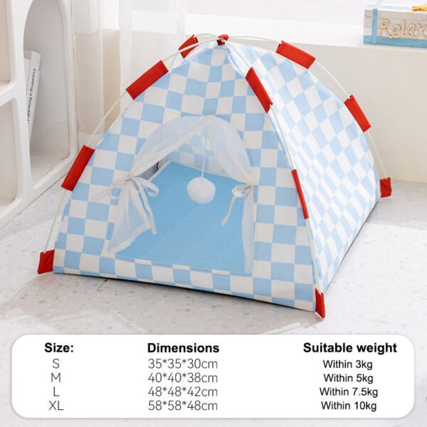 Cute Tent-Style Cat Bed